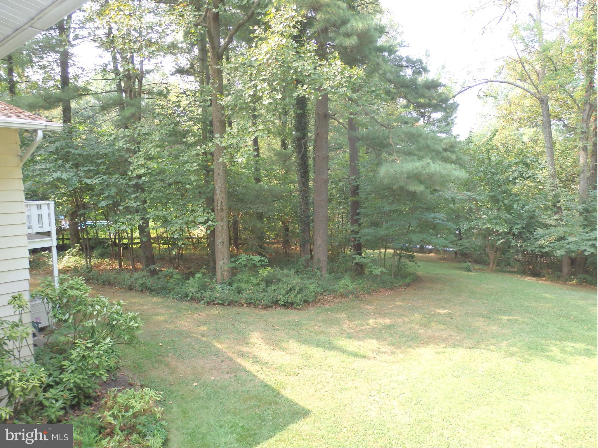 5512 Woodlyn Road Frederick, MD 21703 - Photo 21 of 30 Back yard is partly wooded