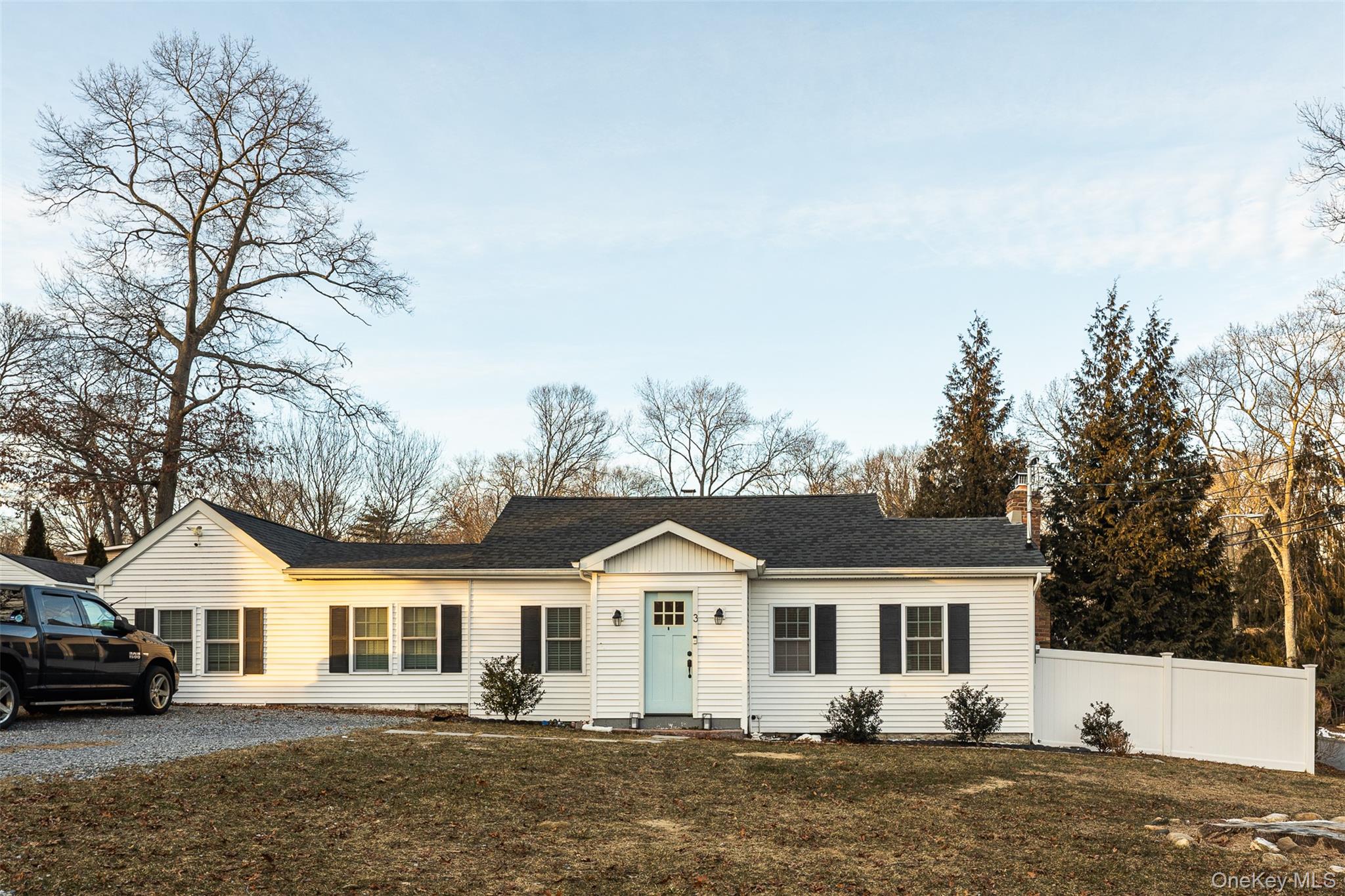 3 Cedar Road Sound Beach, NY 11789 - Photo 2 of 14 front view of a house with a yard