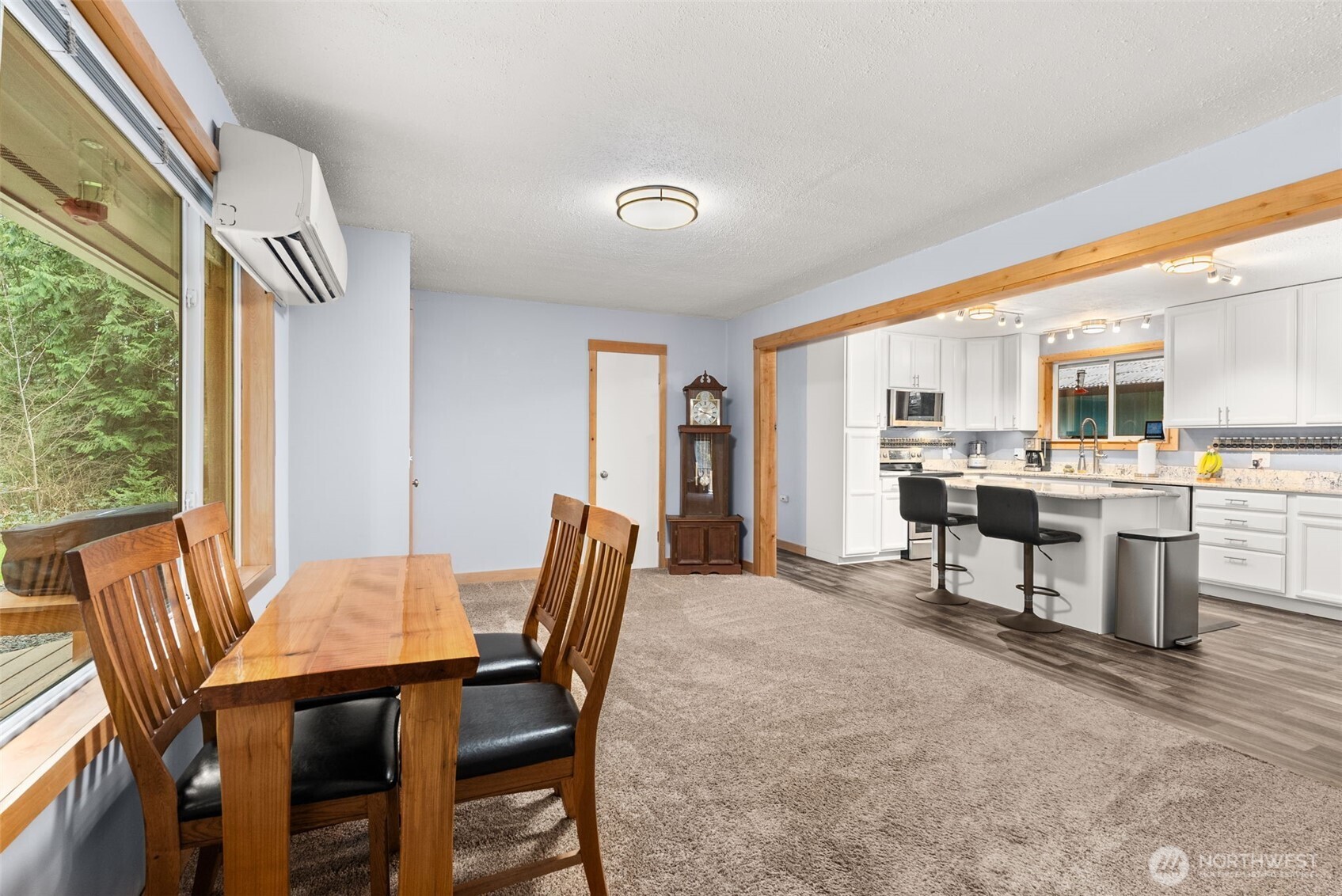 2434 Salzer Valley Road Centralia, WA 98531 - Photo 12 of 39 a view of a dining room with furniture and a kitchen