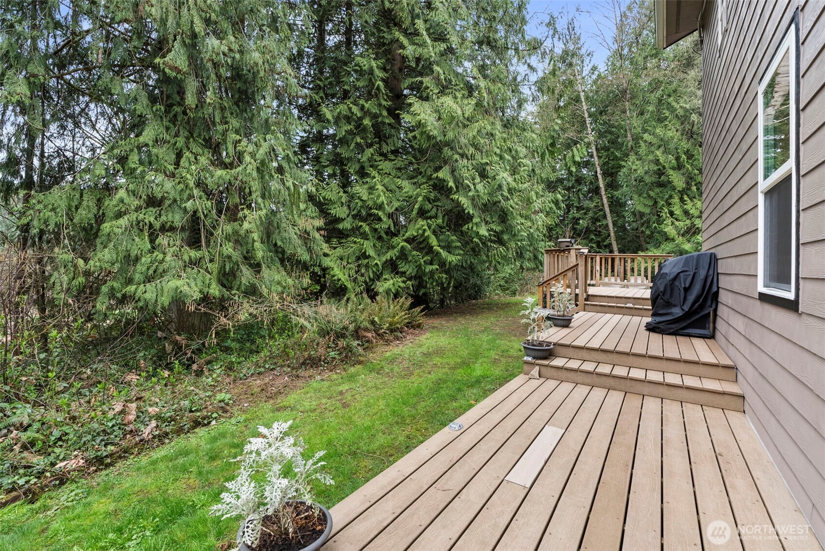 2434 Salzer Valley Road Centralia, WA 98531 - Photo 7 of 39 a view of balcony with wooden floor and outdoor seating