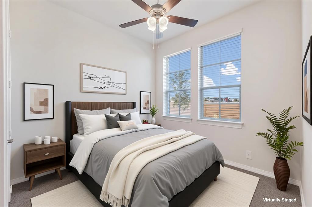 4518 Community Court Plano, TX 75024 - Photo 16 of 32 a bedroom with bed and window