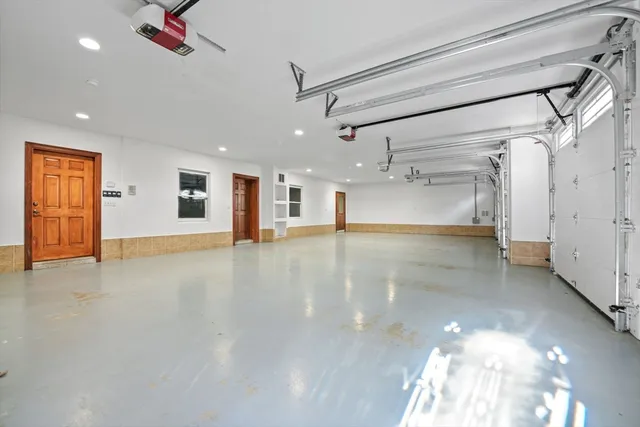 a view of a livingroom with a staircase