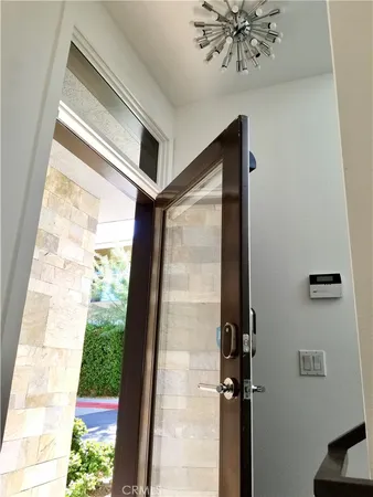 a very nice looking room with a large window