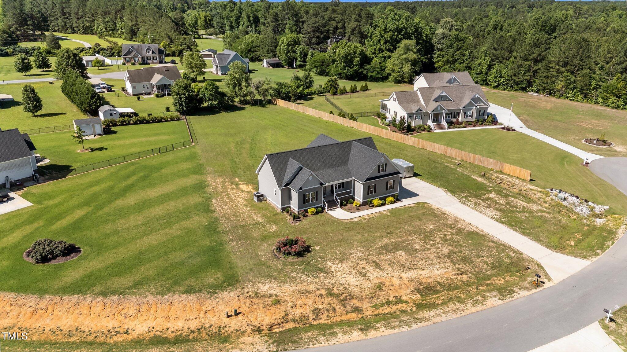 8714 Surrey Top Road Bailey, NC 27807 - Photo 36 of 38 Aerial View