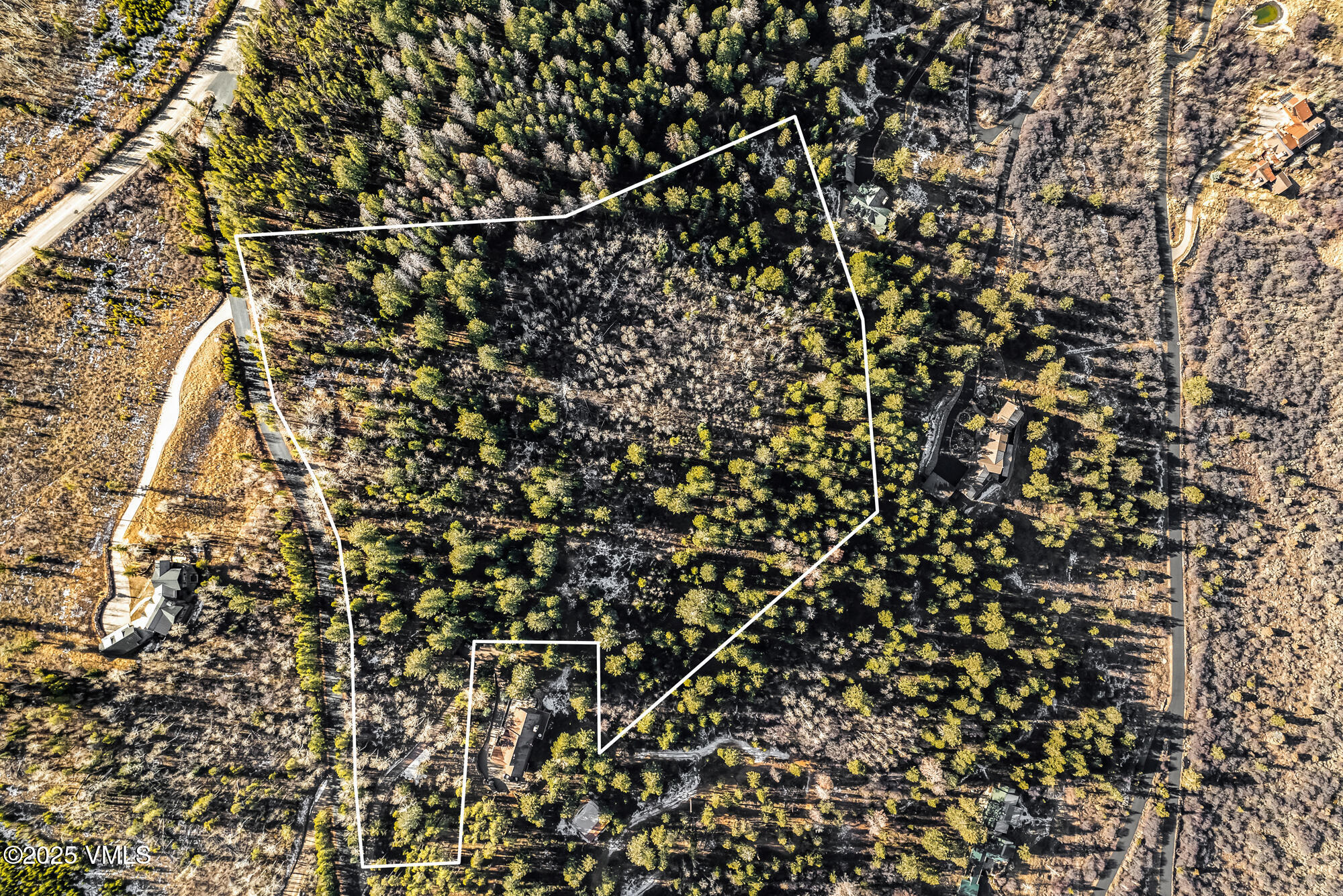 116 Travis Road Wolcott, CO 81655 - Photo 4 of 23 aerial 3 outline