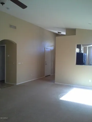 a view of empty room