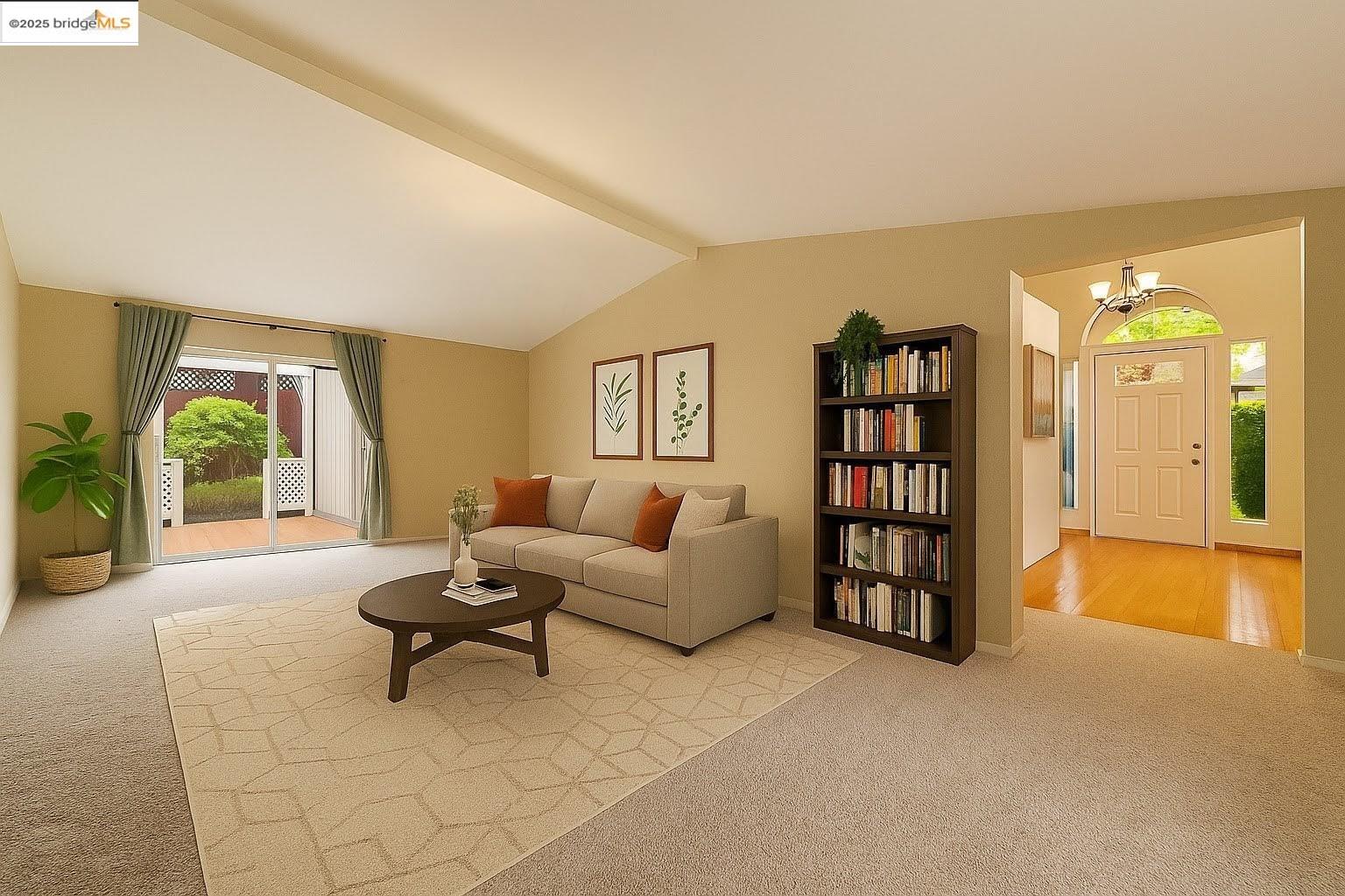 19560 River Birch Court, Unit 1 Sonora, CA 95370 - Photo 12 of 38 a living room with furniture and a large window