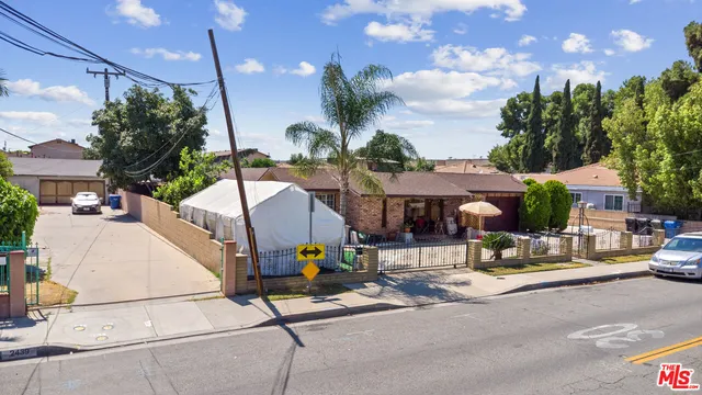a car parked on the side of the road