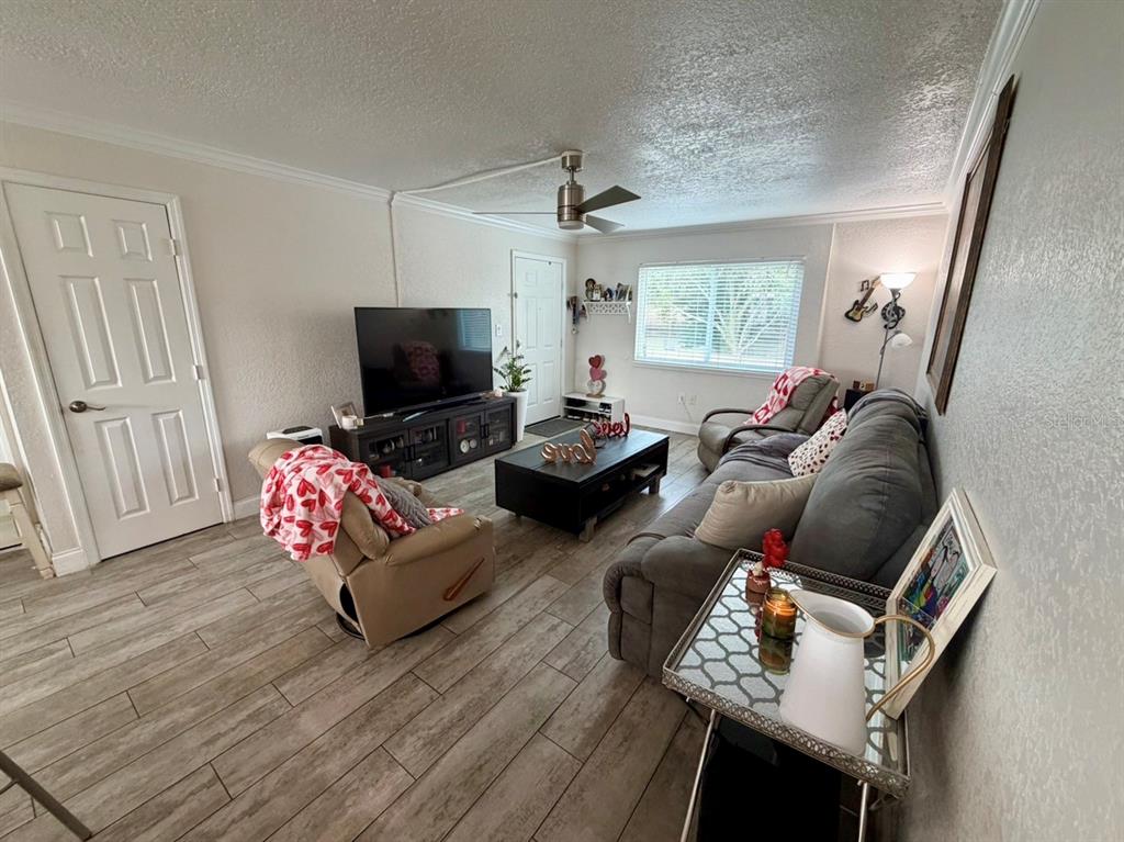 1938 South Conway Road, Unit 7 Orlando, FL 32812 - Photo 5 of 23 a living room with furniture and a flat screen tv