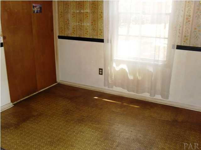 Just needs paint and carpet.