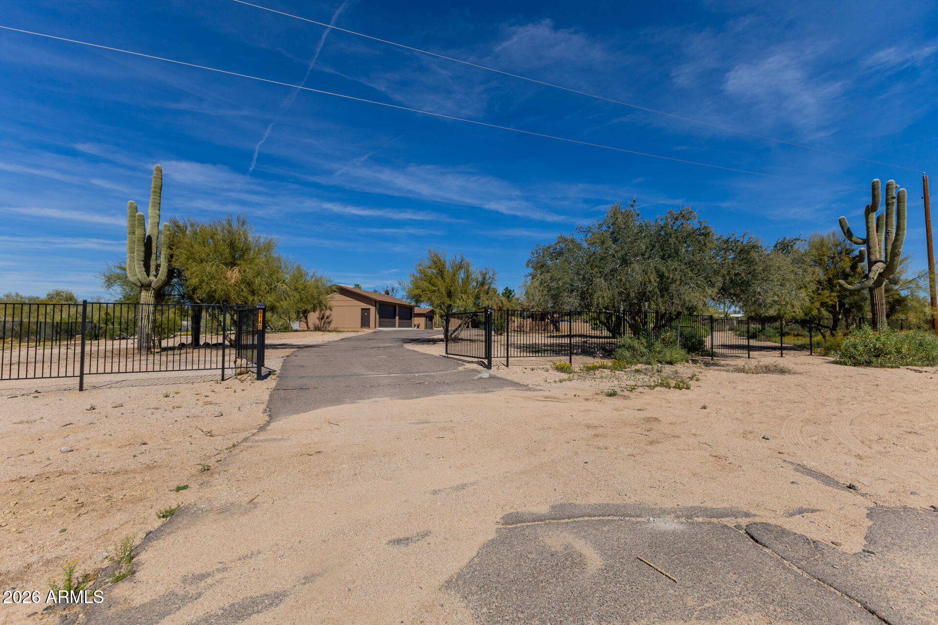 6140 East Peak View Road Cave Creek, AZ 85331 - Photo 49 of 52 a view of a yard with a slide