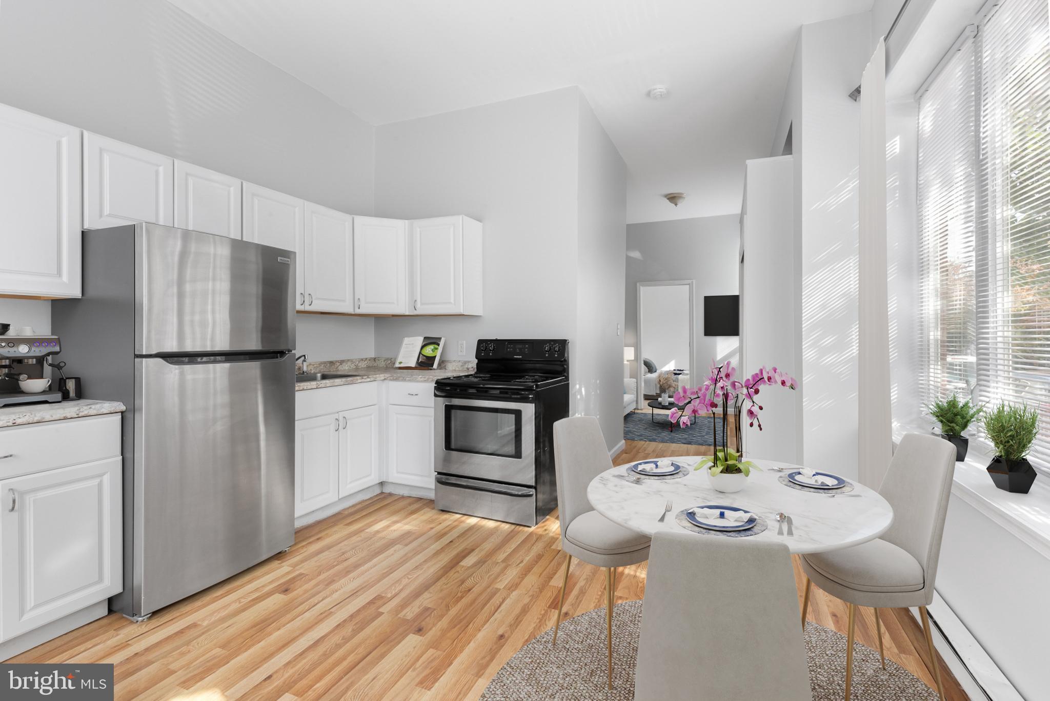 2641 East Madison Street Philadelphia, PA 19134 - Photo 1 of 17 1st Floor Unit: Eat-in Kitchen (Virtually Staged)