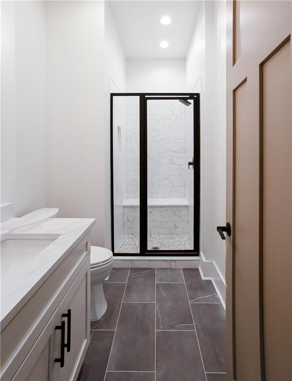 3286 Elwin Ragsdale Way Acworth, GA 30102 - Photo 29 of 51 a view of a bathroom with a sink and a vanity
