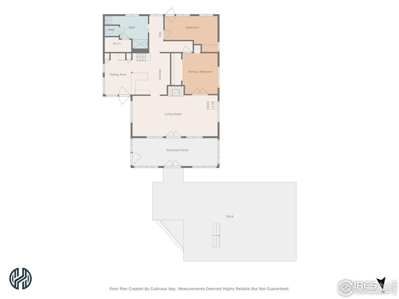 49 Riverside Drive Lyons, CO 80540 - Photo 32 of 32 a picture of a floor plan