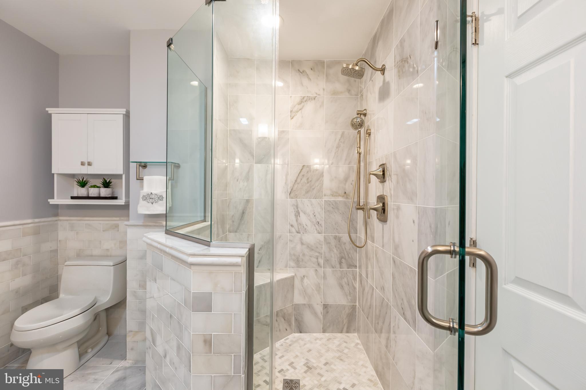 4436 Q Street Northwest Washington, DC 20007 - Photo 18 of 37 Master bathroom