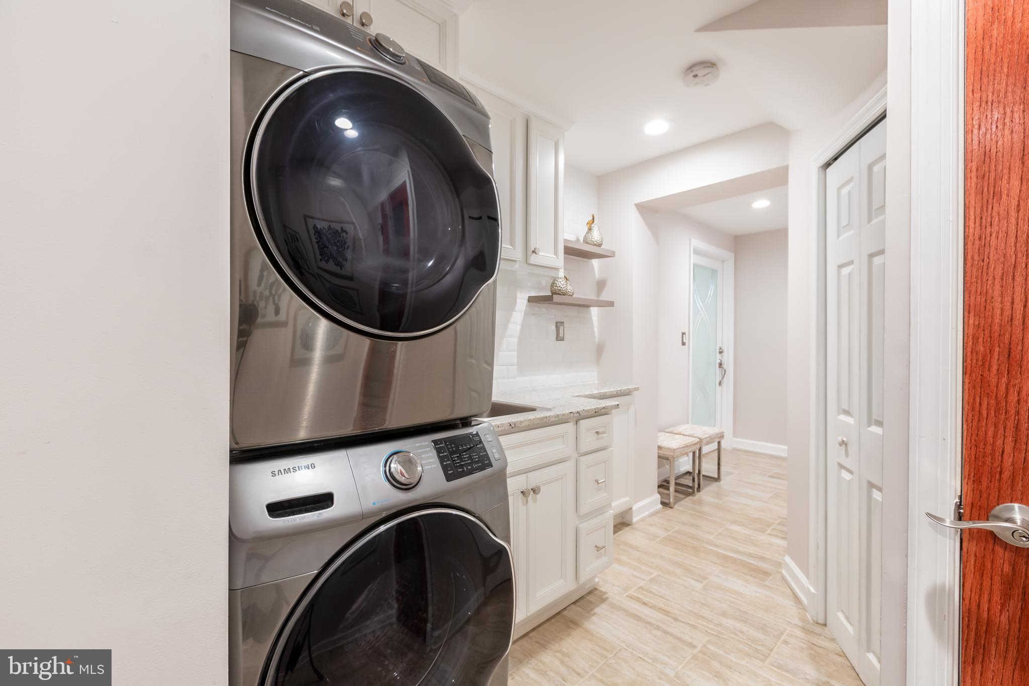 4436 Q Street Northwest Washington, DC 20007 - Photo 23 of 37 Laundry room