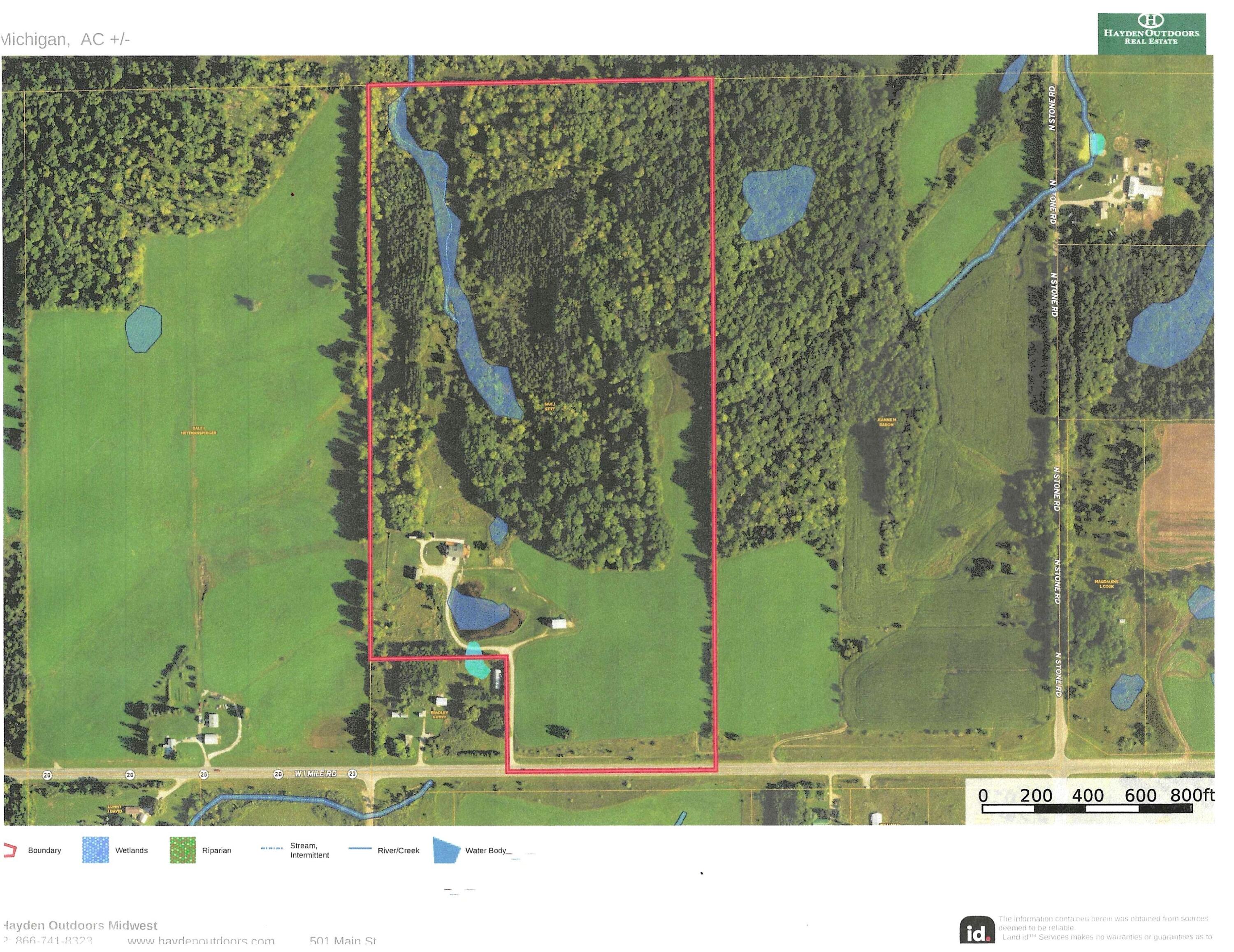 6611 West 1 Mile Road Hesperia, MI 49421 - Photo 56 of 56 Stitt Family Ranch map