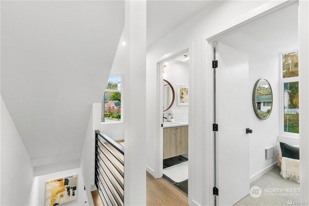 2408 Dexter Avenue North, Unit B Seattle, WA 98109 - Photo 6 of 11 a view of a hallway with elevator