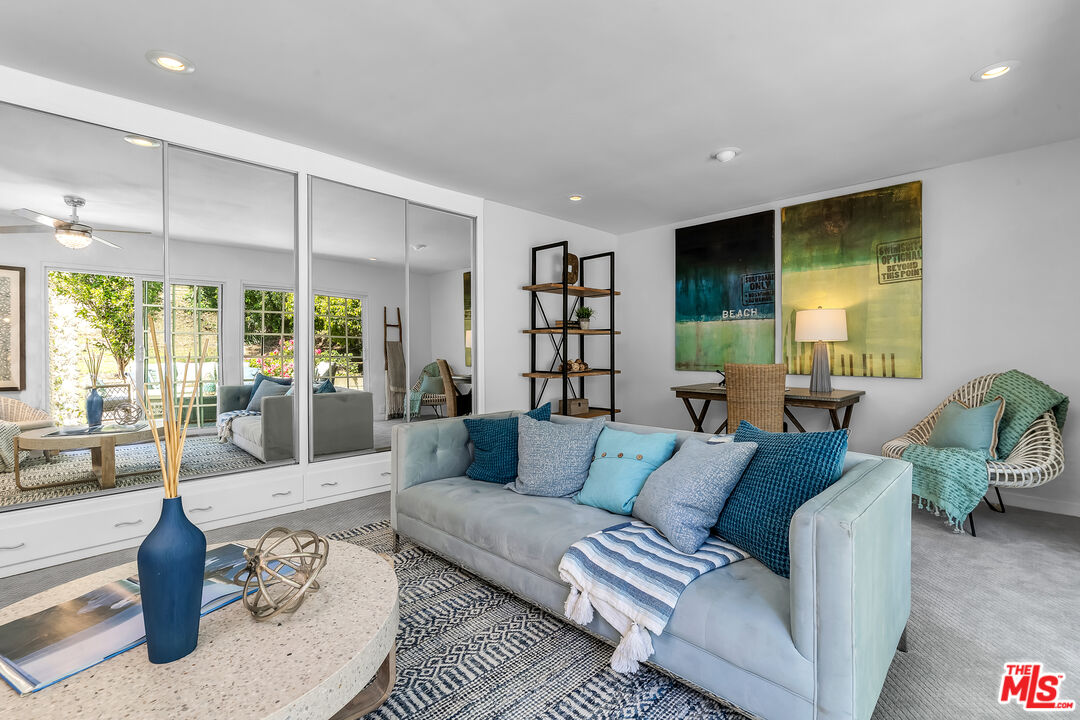 8330 Zitola Terrace Playa del Rey, CA 90293 - Photo 31 of 48 a living room with furniture and a large window