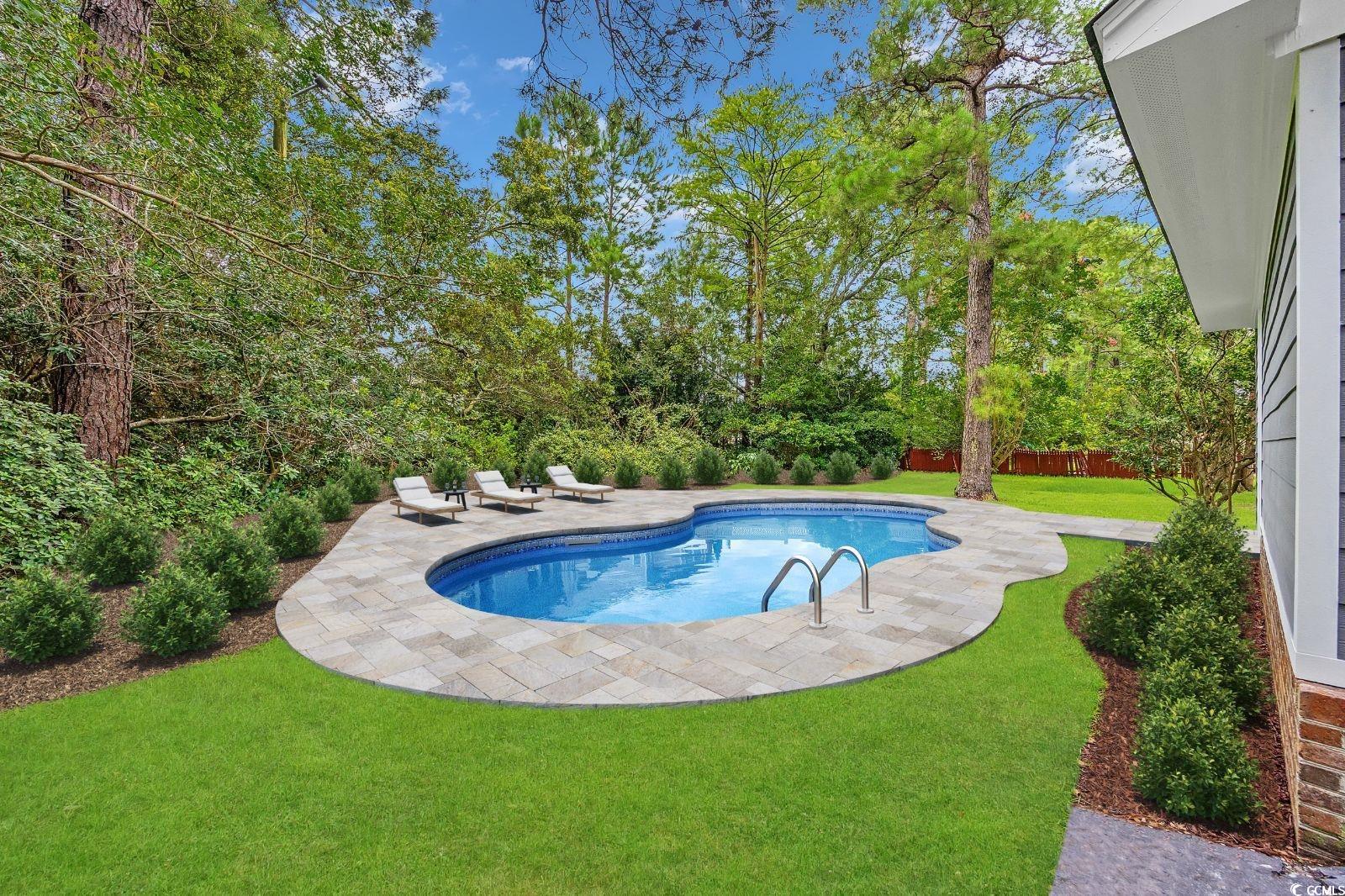 there is enough space if would like to add a swimming pool