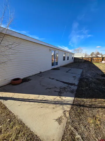 a view of a house with a door