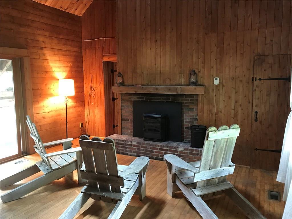 76 Raft Cove Road Lubec, ME 04652 - Photo 21 of 35 Living room with pellet stove...