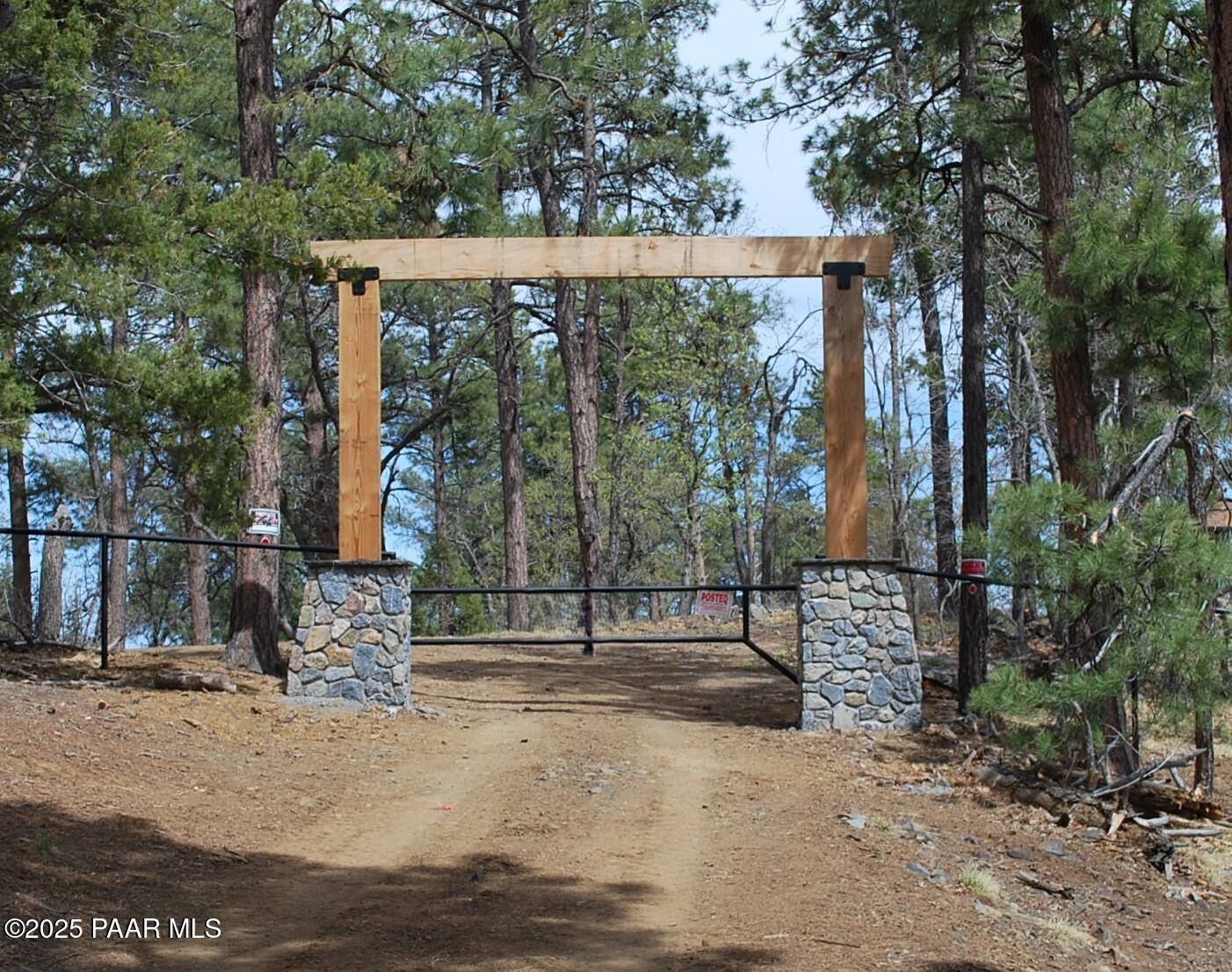 0 East Refuge Hideout Road Prescott, AZ 86303 - Photo 2 of 41 a view of outdoor space with deck and tree