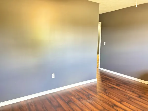 wooden floor in a gallery