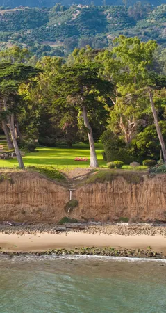 a view of a water pond
