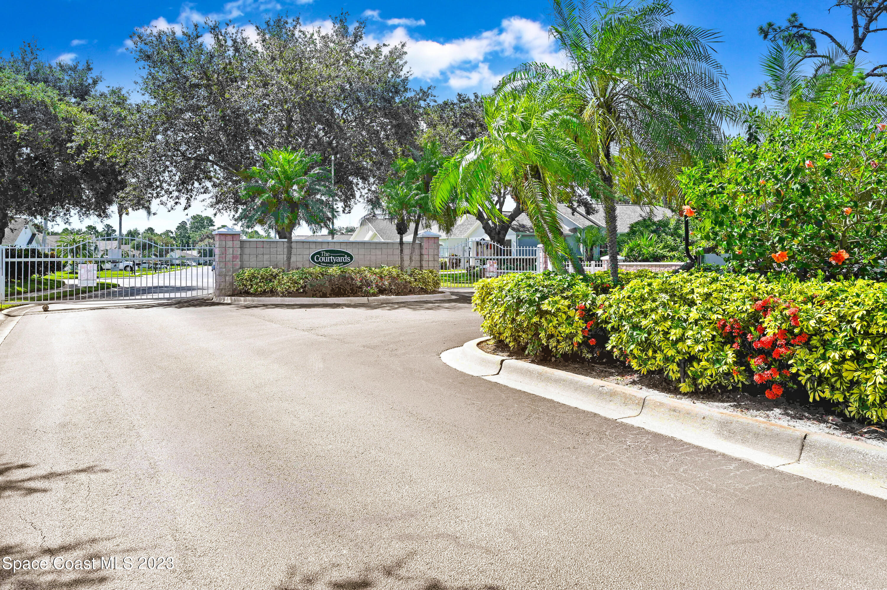 2070 Redwood Circle Palm Bay, FL 32905 - Photo 33 of 33 front view of a house with a street