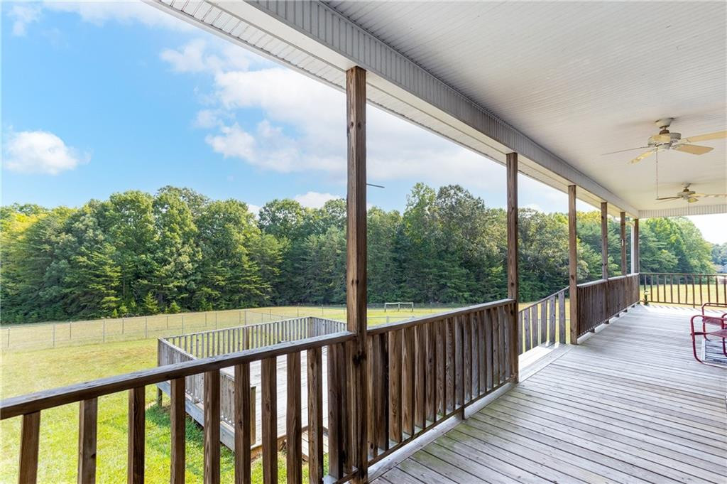 1008 Guerrant Springs Road Ruffin, NC 27326 - Photo 30 of 32 a view of a balcony with wooden floor