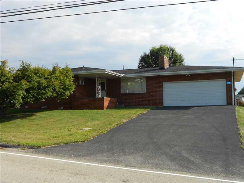 Exterior Front. Beautifully maintained ranch style home with a 2 car attached garage.