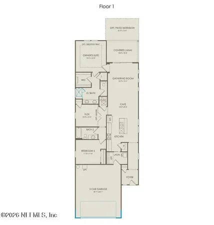 $448,190 | 481 Tranquil Trail Circle, Yulee, FL 32097