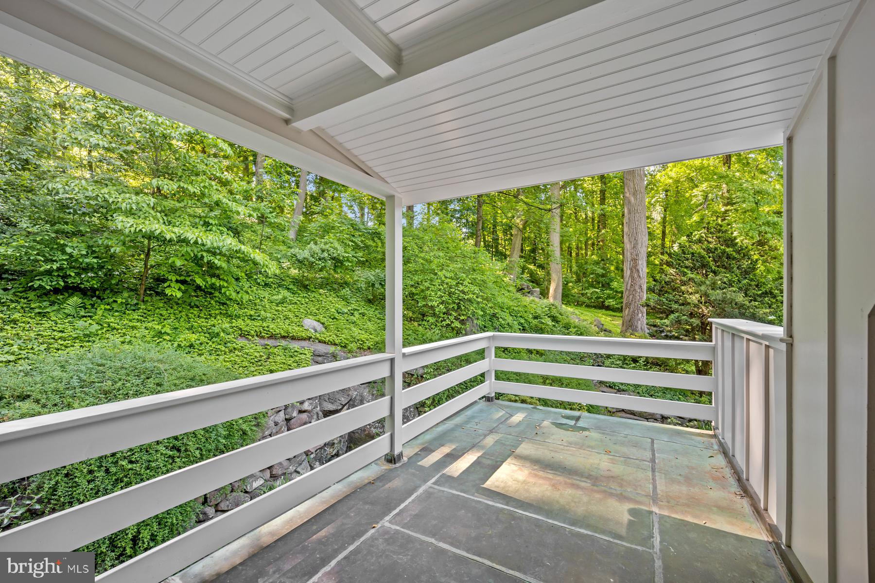 1650 Mt Pleasant Road Villanova, PA 19085 - Photo 22 of 55 Covered Balcony