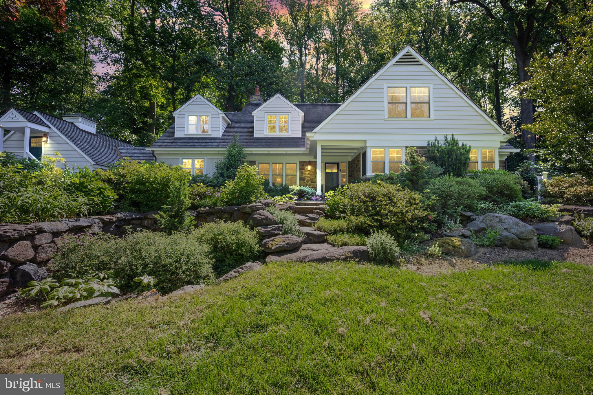 1650 Mt Pleasant Road Villanova, PA 19085 - Photo 55 of 55 Home seen at Dusk