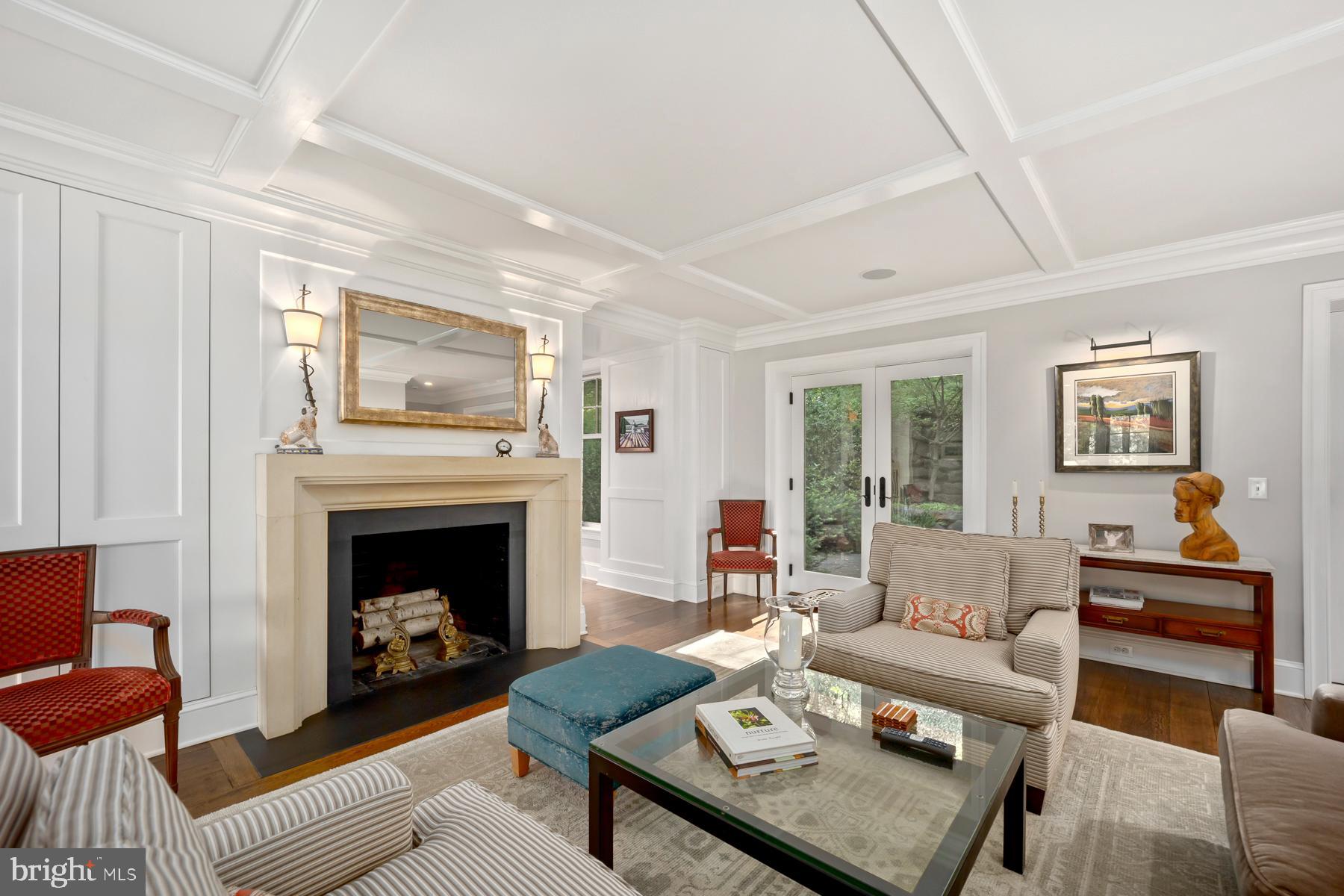 1650 Mt Pleasant Road Villanova, PA 19085 - Photo 7 of 55 1650 Living Room w/WB Fireplace