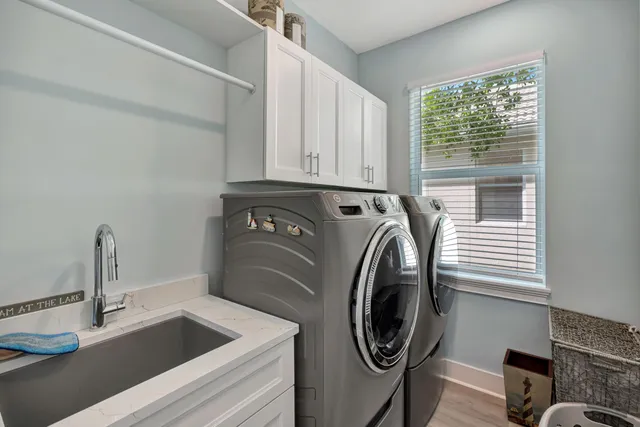 a house view with a outdoor seating space