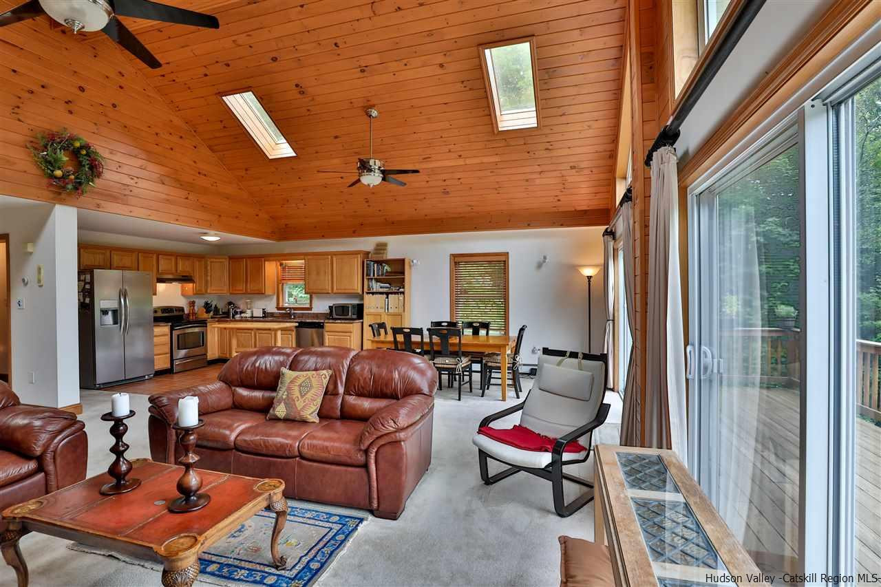 293 Barley Road Pine Hill, NY 12465 - Photo 12 of 25 a outdoor space with patio the couches and a potted plant