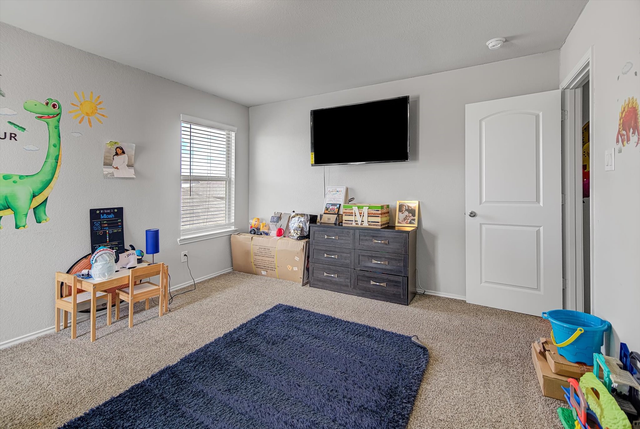 1230 Baja Vista Way Channelview, TX 77530 - Photo 23 of 33 a living room with furniture and a flat screen tv