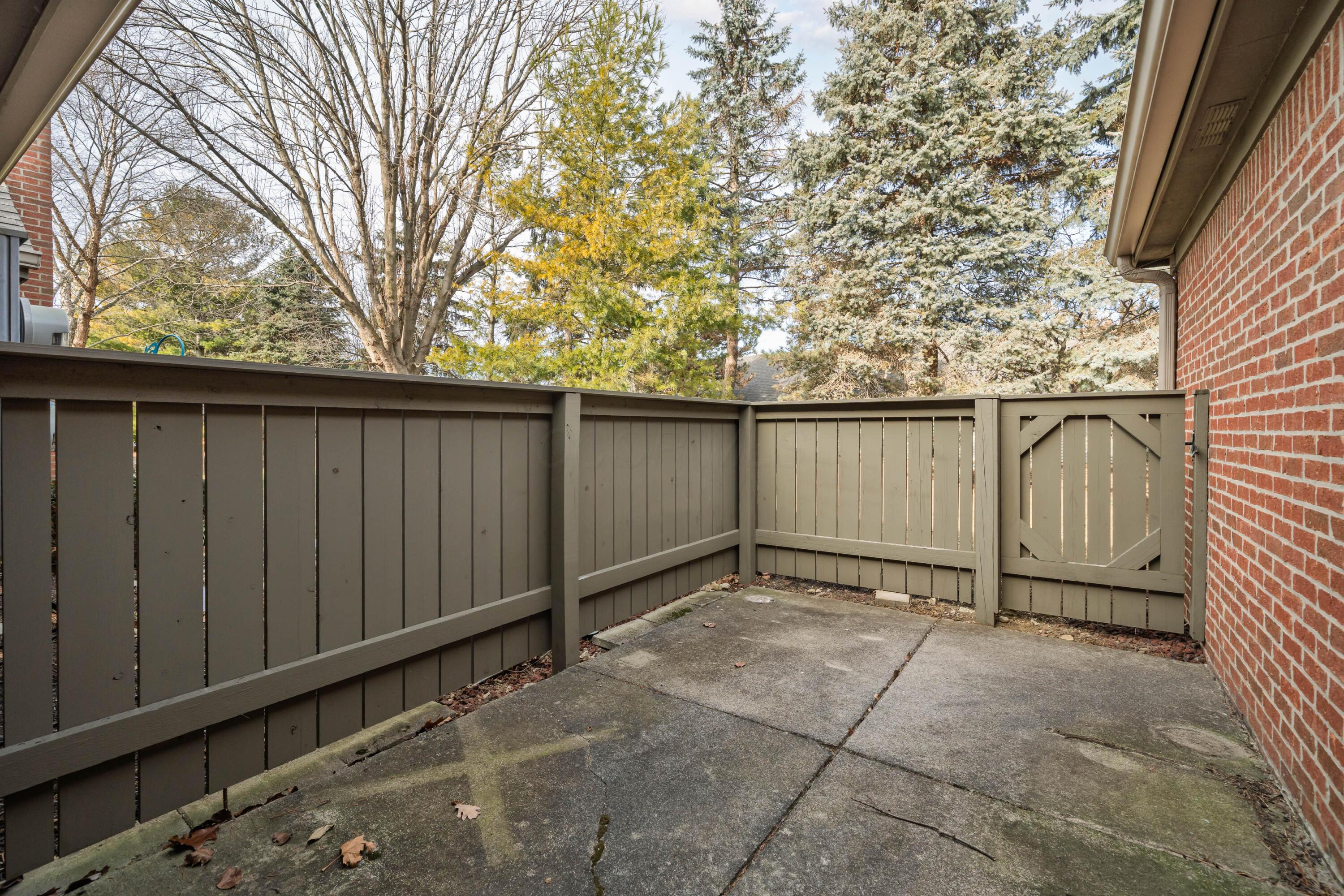 6770 Heatherstone Loop Dublin, OH 43017 - Photo 30 of 32 Private Rear Patio 12'0" x 8' 10" ( + - )