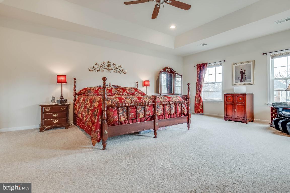 41985 Riding Mill Place Ashburn, VA 20148 - Photo 21 of 46 Large Master Bedroom with Tray Ceiling