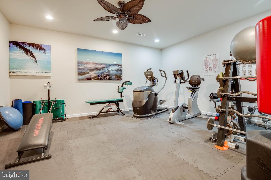 41985 Riding Mill Place Ashburn, VA 20148 - Photo 32 of 46 Gym on the Lower Level