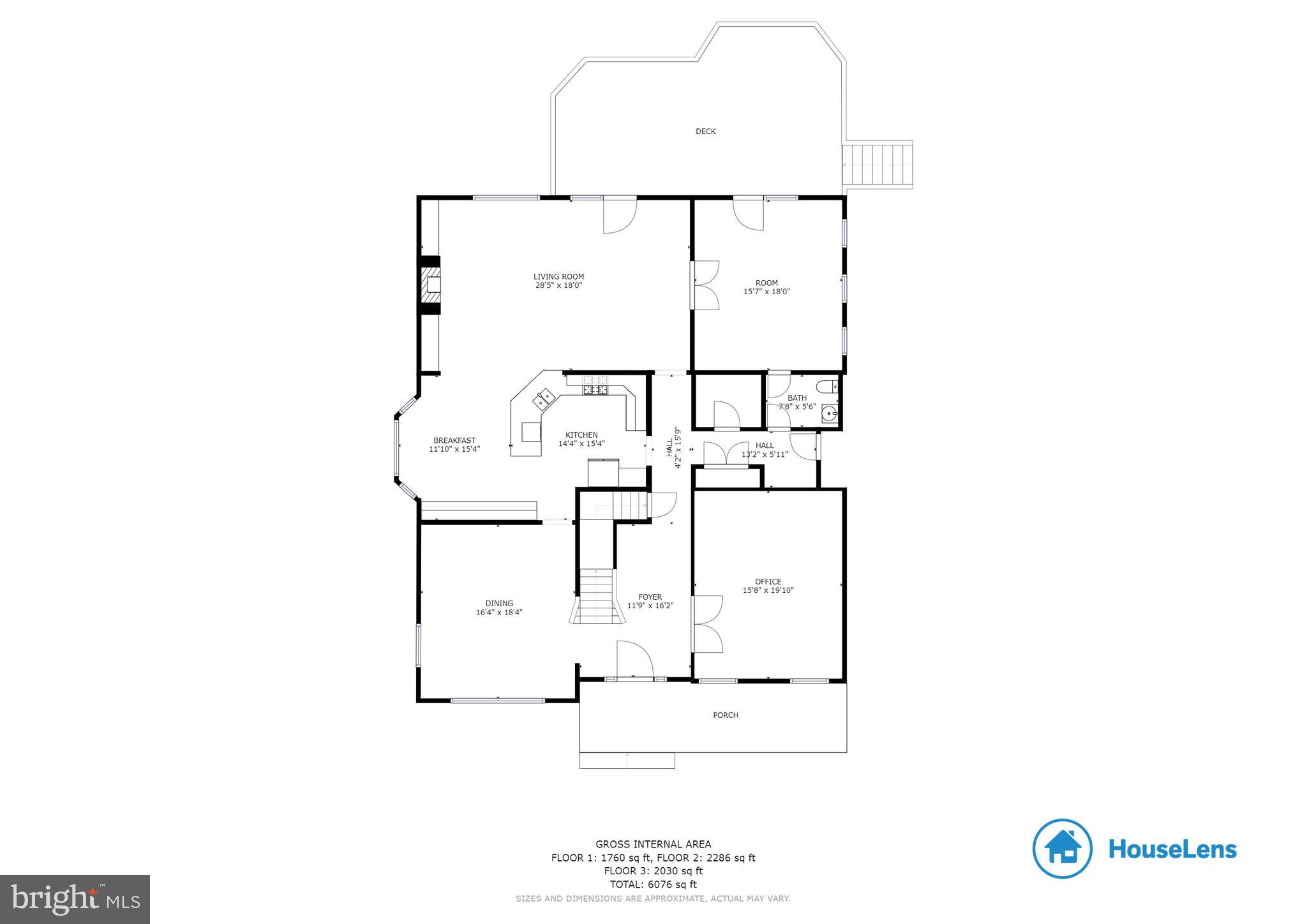 41985 Riding Mill Place Ashburn, VA 20148 - Photo 44 of 46 Main Level Floor Plan