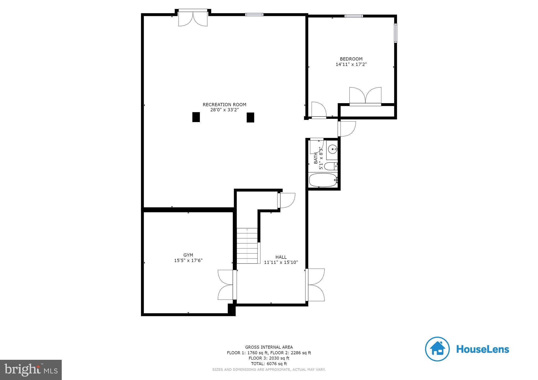 41985 Riding Mill Place Ashburn, VA 20148 - Photo 45 of 46 Lower Level Floor Plan