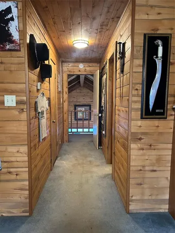 a bathroom with a double vanity sink and mirror