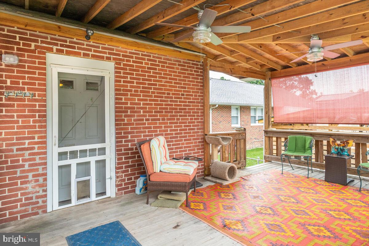 8412 Allison Lane Rosedale, MD 21237 - Photo 35 of 63 Covered back porch
