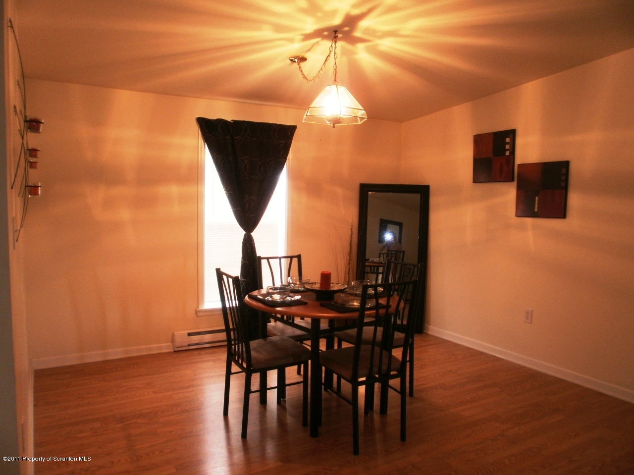 340 Aberdeen Road Moscow, PA 18444 - Photo 9 of 32 a view of a dining room with furniture and window