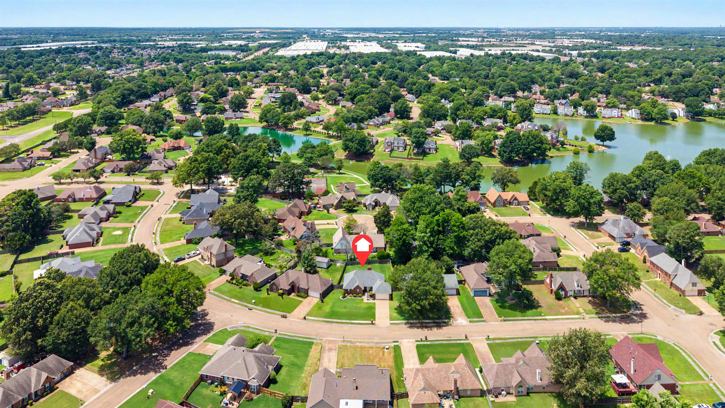 5127 Overview Ridge Memphis, TN 38141 - Photo 33 of 36 Aerial view