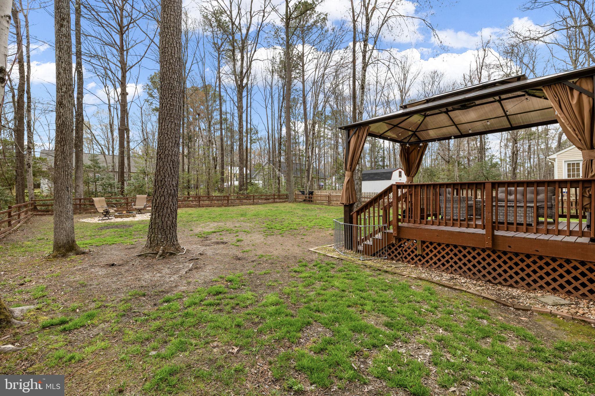 84 Pinewood Lane Colonial Beach, VA 22443 - Photo 25 of 38 Serene backyard