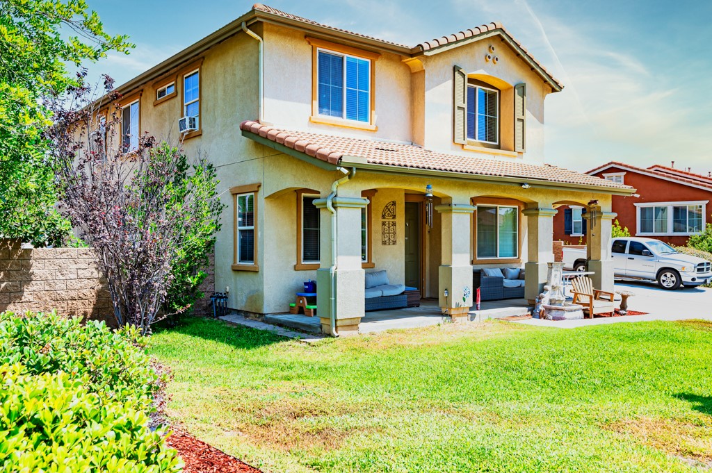 18668 Alderbrook Drive Riverside, CA 92508 - Photo 22 of 28 a view of a house with garden and area
